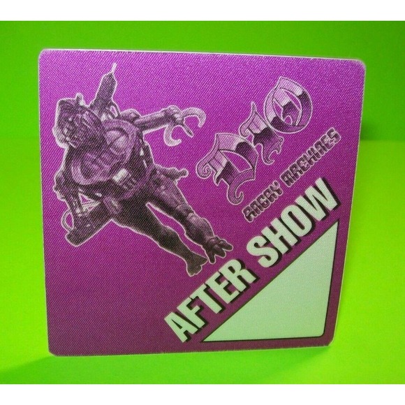 Dio Backstage Pass Original Concert Tour Heavy Metal Music Angry Machines 1996 - Picture 2 of 2